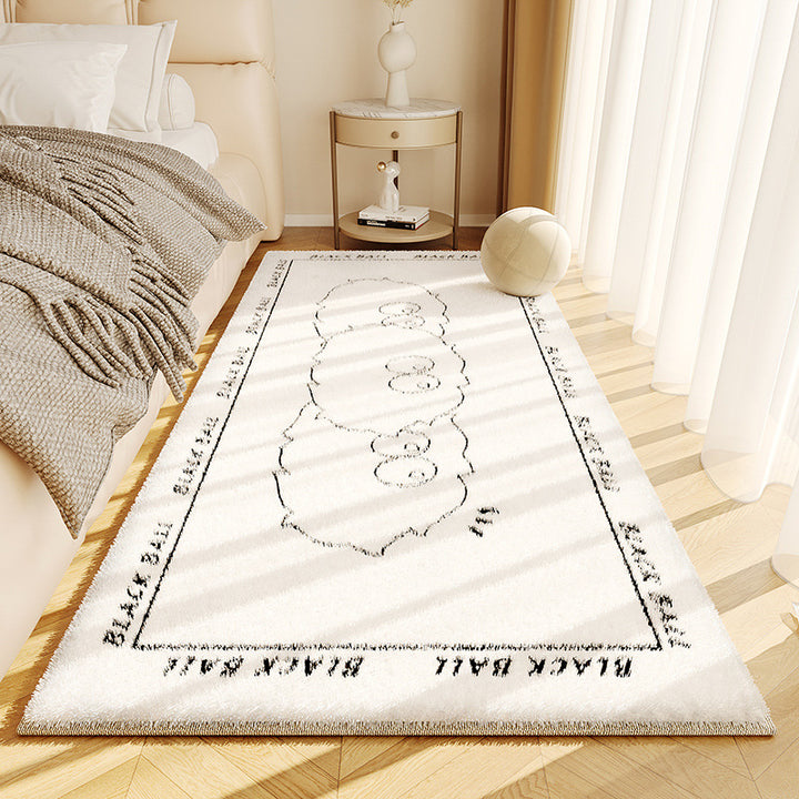 Piano Keys-Themed Area Rug