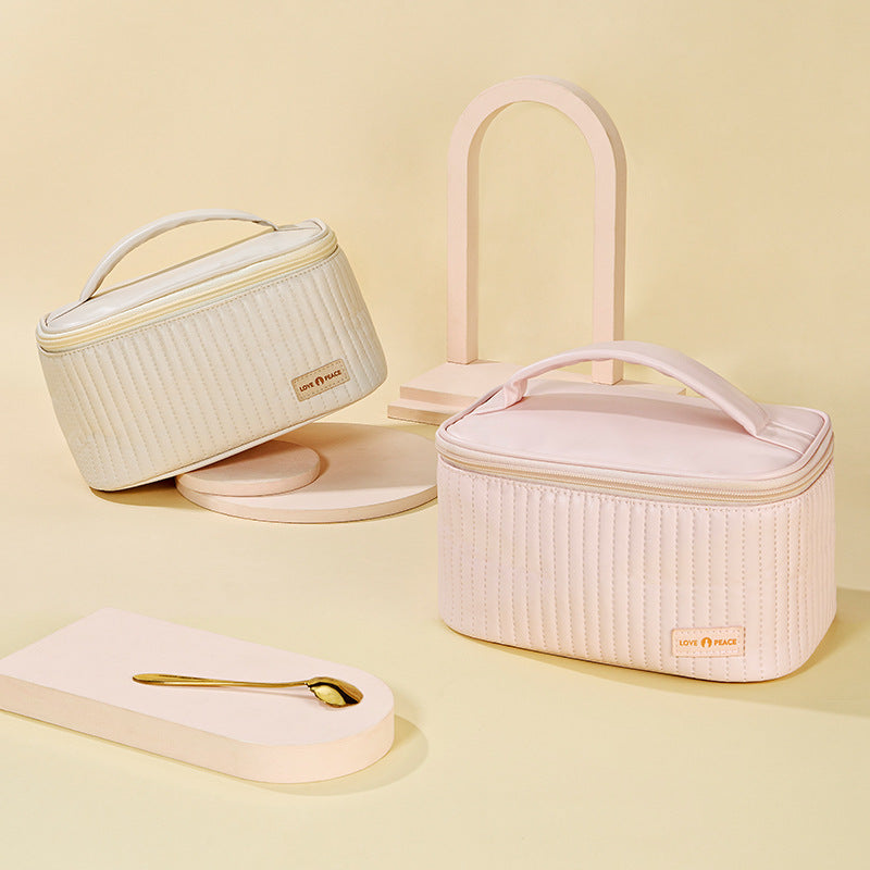Textured Travel Cosmetic Case Stornfield