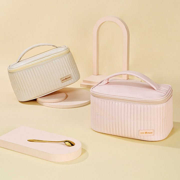 Textured Travel Cosmetic Case Stornfield