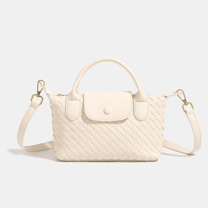 Woven Mini Handheld Crossbody Bag