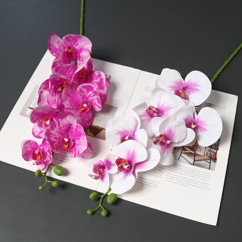 Realistic Faux Orchid Bouquet