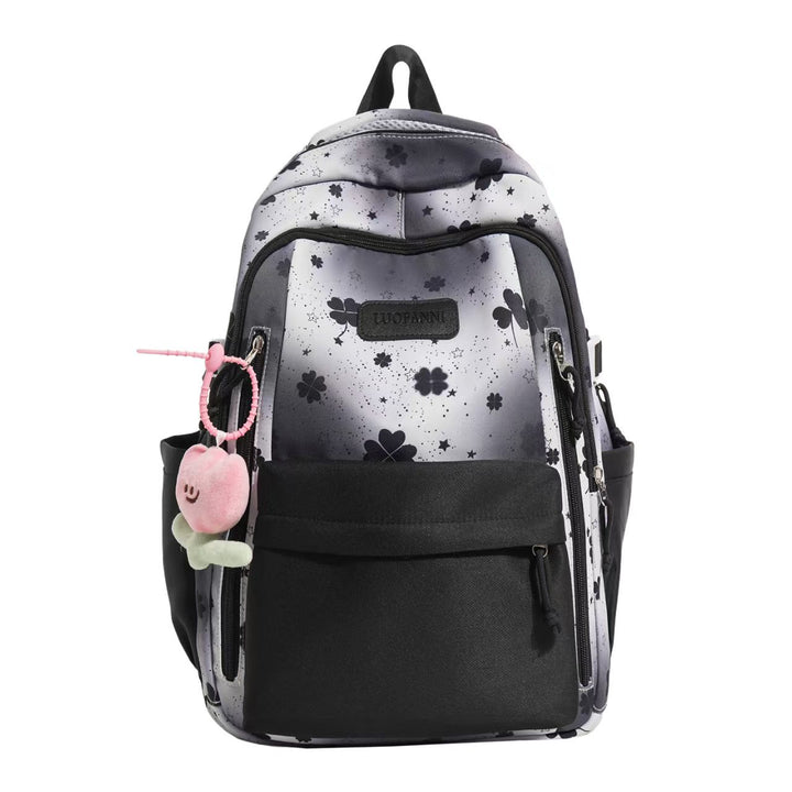 Versatile Floral Print Backpack Stornfield