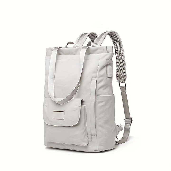 Unisex Multifunctional Backpack with Padded Laptop Compartment and Side Access Stornfield