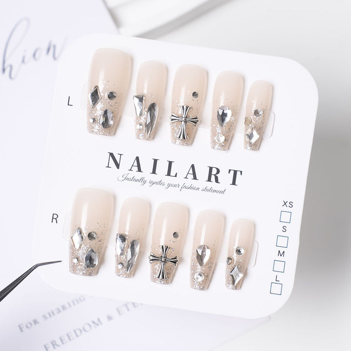 Artistic 3D Butterfly Press-On Nail Set Stornfield