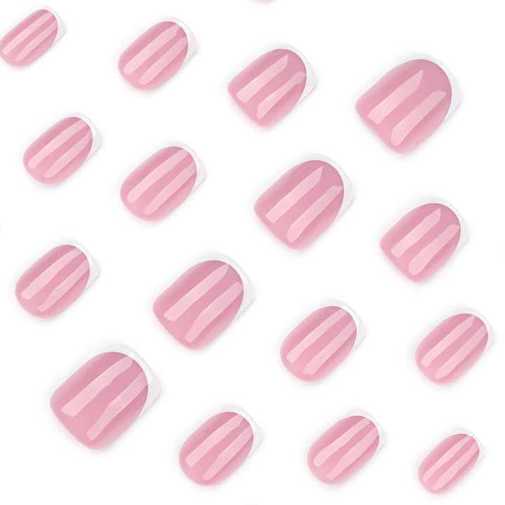 Classic French-Tip Nail Art Stornfield