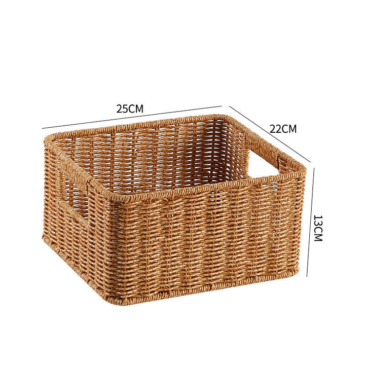 Premium Handwoven Square Storage Basket Stornfield