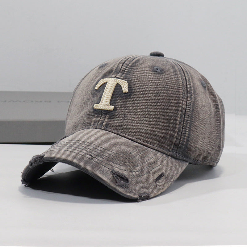 Men's Distressed Denim Cap Stornfield