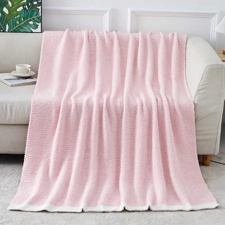 Soft Textured Throw Blanket
