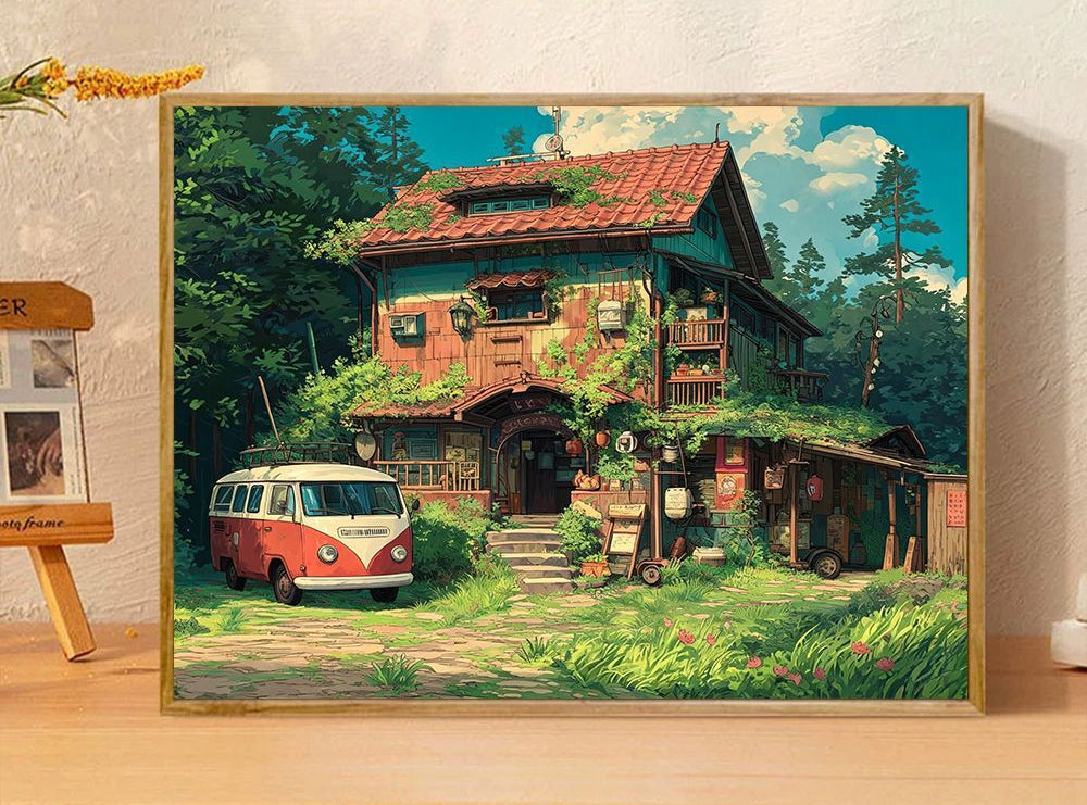 Whimsical Fantasy Illustration Canvas Art Stornfield