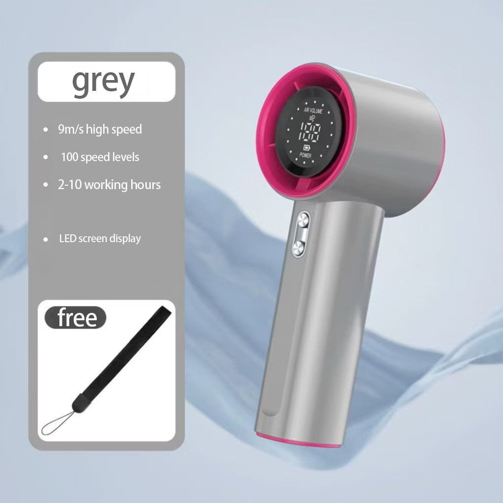Unisex nan compact cordless high speed digital display hair dryer with adjustable speed and long lasting battery Stornfield