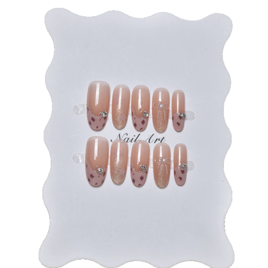 Artistic Themed Press-On Nail Art Stornfield