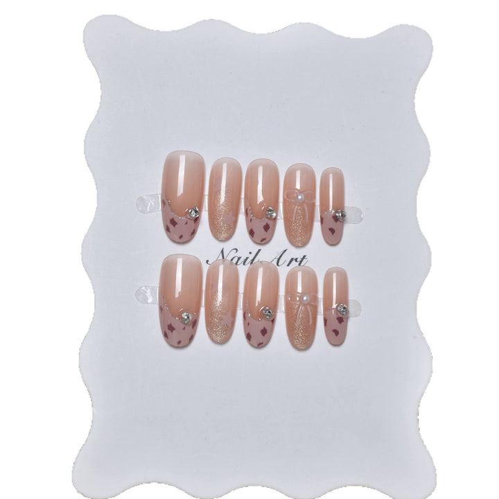 Artistic Themed Press-On Nail Art Stornfield