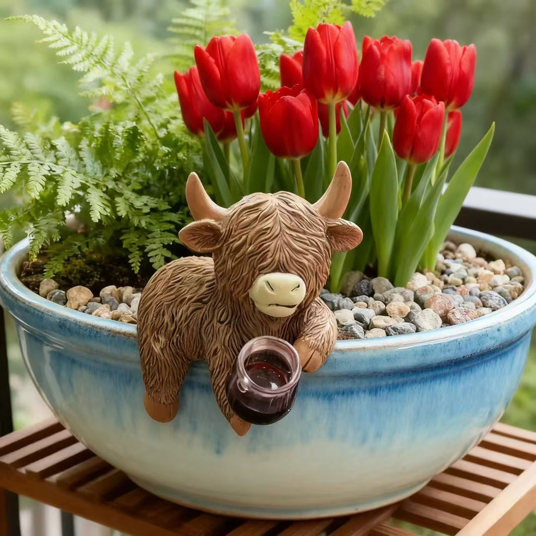 Decorative Highland Cattle Figure Stornfield