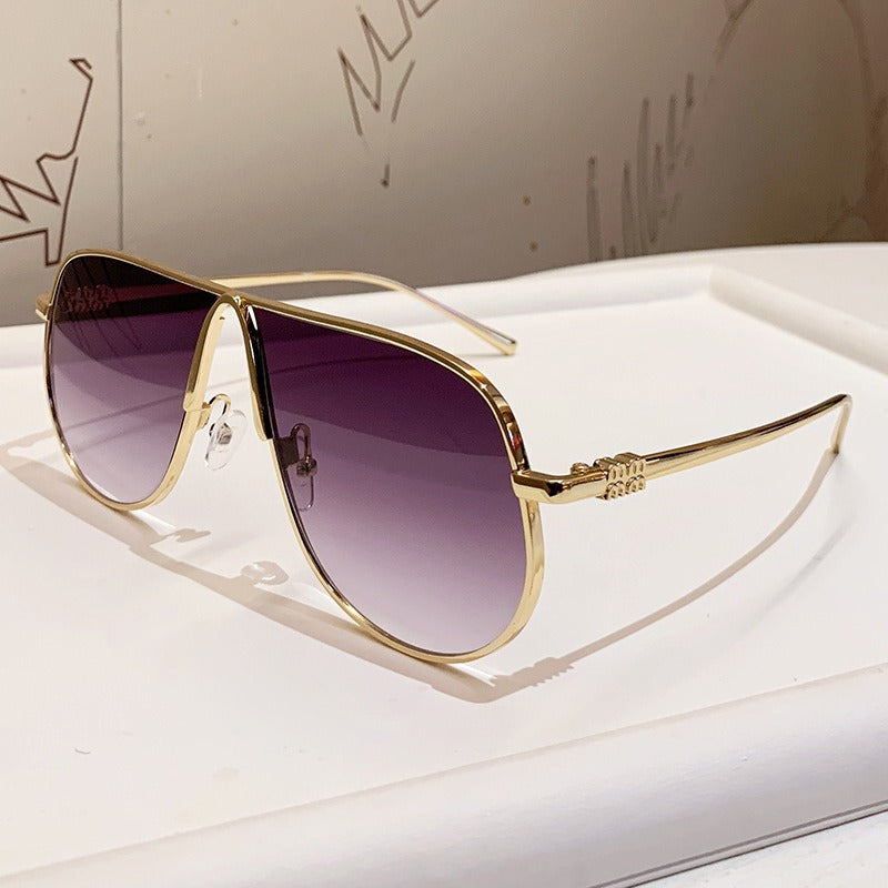 Men's Luxurious Oversized Aviator Sunglasses Stornfield