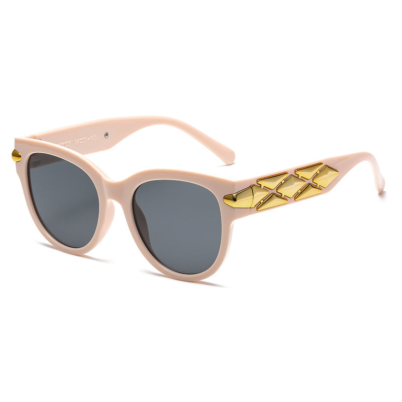 Women's designer sunglasses with innovative, detailed frame Stornfield