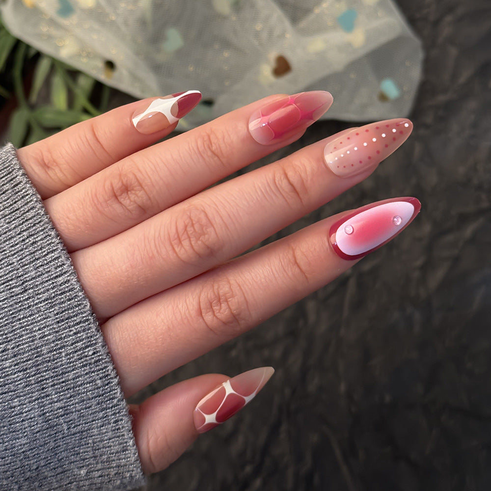 Elegant Artistic Press-On Nail Set Stornfield 1787294328