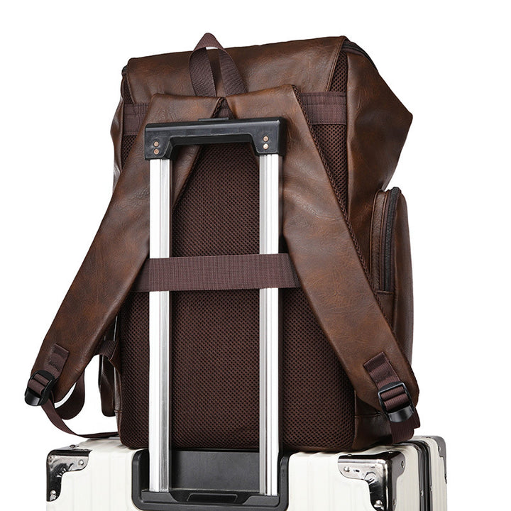 Vintage Style Leather Backpack Stornfield