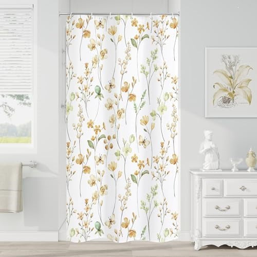 Floral Print Shower Curtain Stornfield