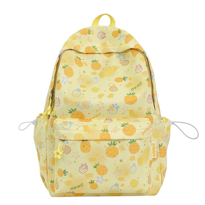 Fun Pineapple-Themed School Backpack Stornfield