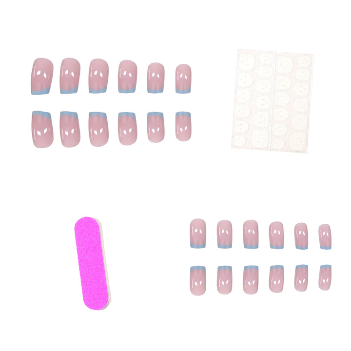 Elegant French Tip Nail Art Enhancements Stornfield 1789915510