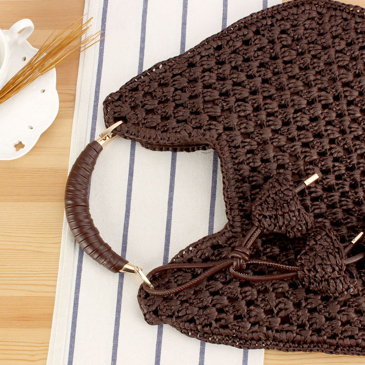 Handmade straw bag Stornfield