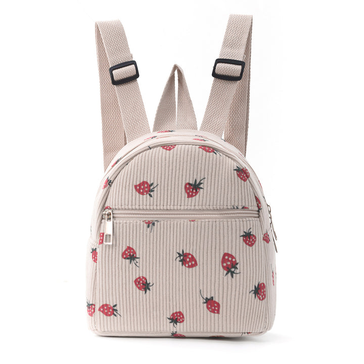 Mini Backpack in Cute Strawberry Design Stornfield