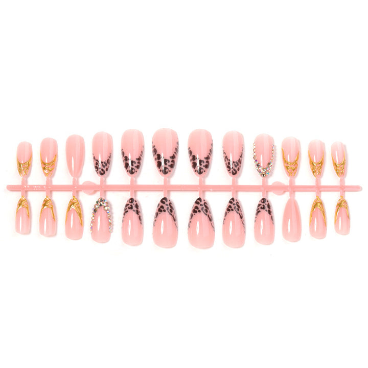 Artistic Leopard Print Press-On Nail Set Stornfield