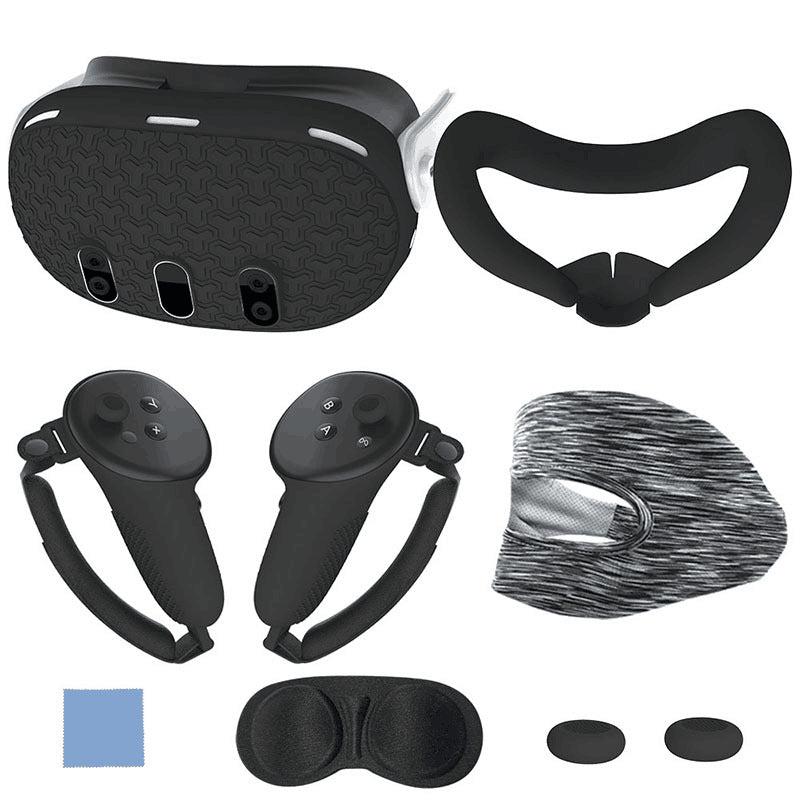 VR Accessory Set with Ergonomic Grip Base Stornfield