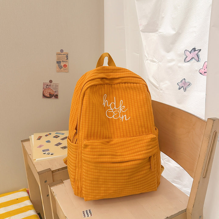 Casual Checked Patterned Backpack Stornfield