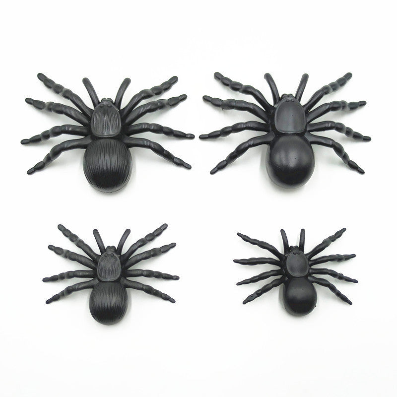 Realistic Halloween Spider Figurines Stornfield