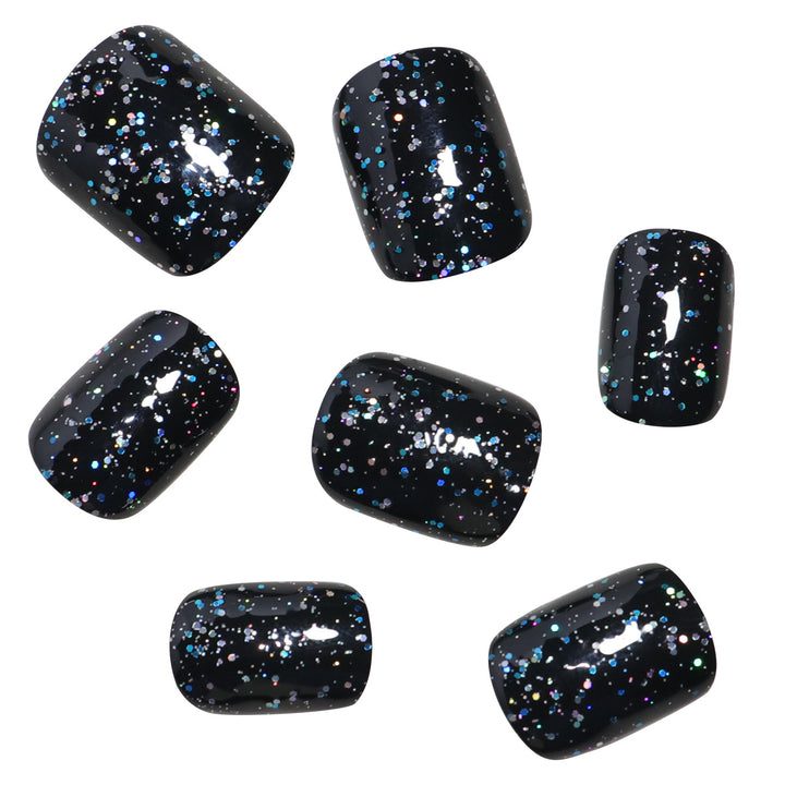 Sparkling Glitter Press-On Nails Stornfield
