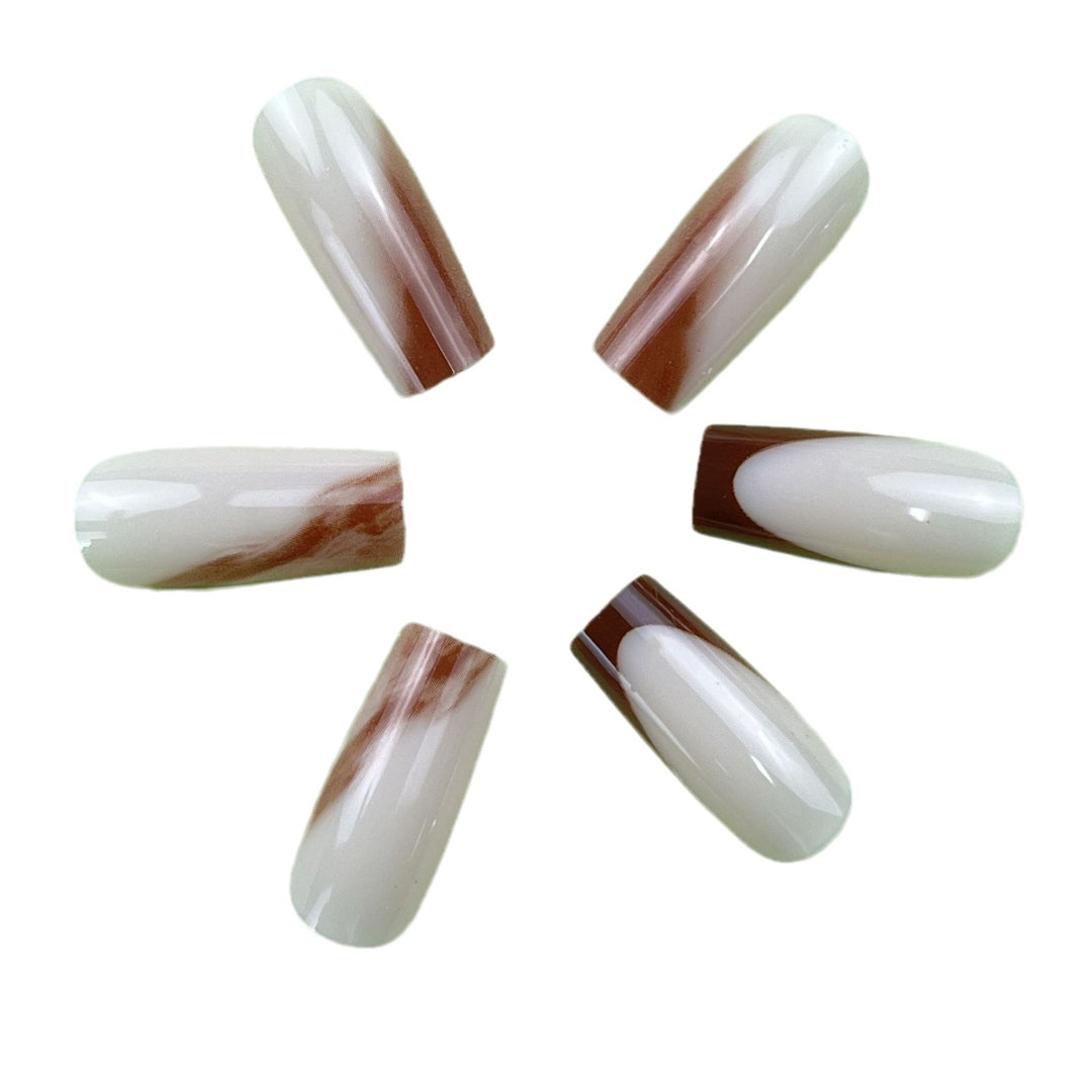 Elegant Coffin Nail Extensions Stornfield