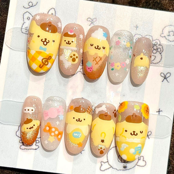 Glamorous Gel Nail Art Extensions Stornfield