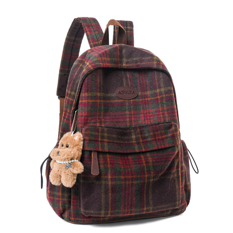 Cozy Patterned School Backpack Stornfield