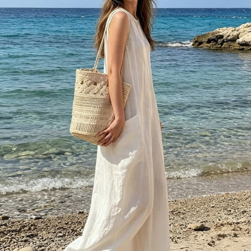 Hand-crocheted cotton bag Stornfield