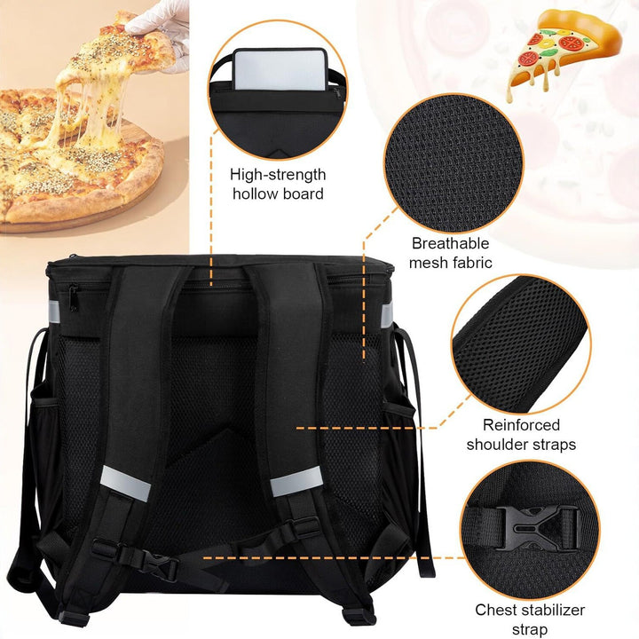 Ladies Insulated Multi-Purpose Delivery Bag with Practical Outer Pockets Stornfield