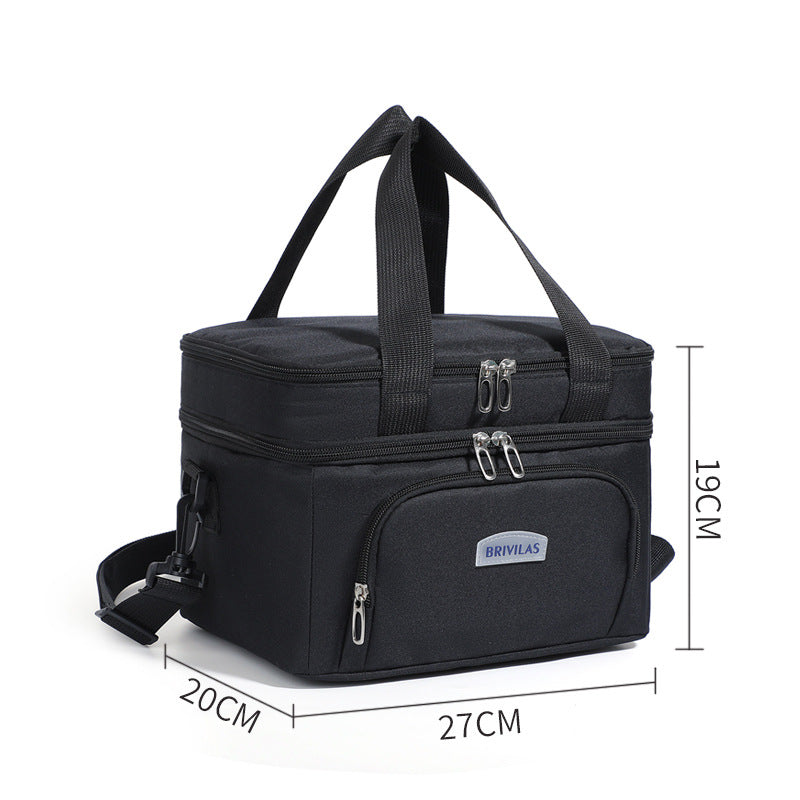 Insulated Multi-Compartment Lunch Carrier Stornfield