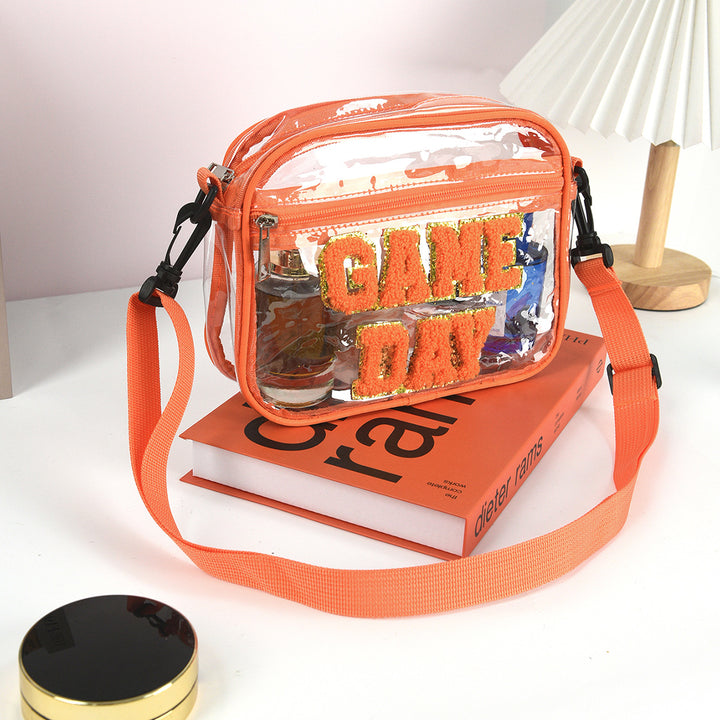 Transparent shoulder bag with clever design Stornfield