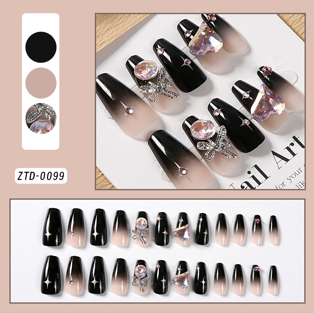 Decorative Nail Art Press-On Set Stornfield