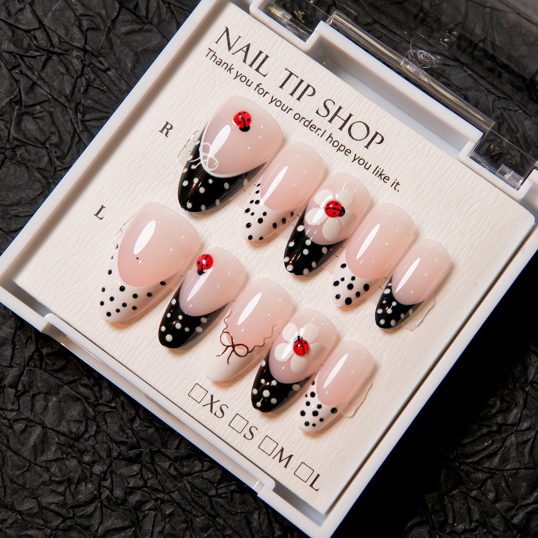 Artistic and Decorative Press-On Nail Tips