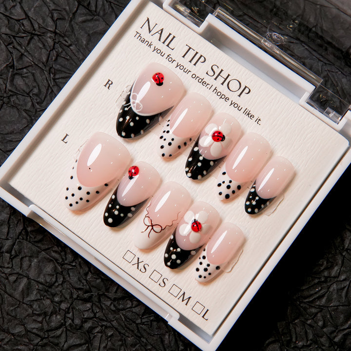Artistic and Decorative Press-On Nail Tips