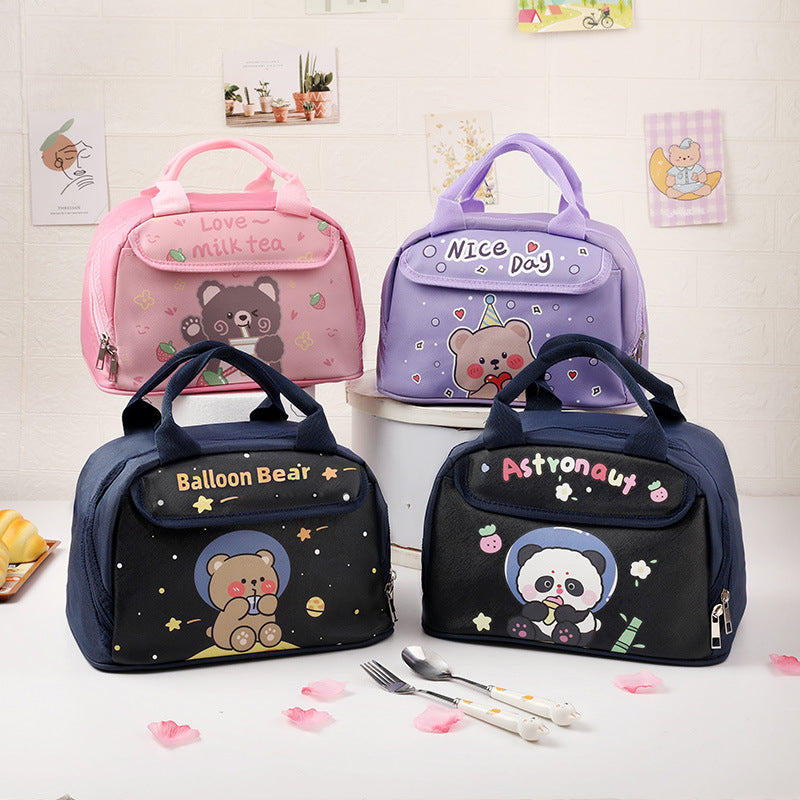 Insulated Space-Themed Lunch Bag Stornfield