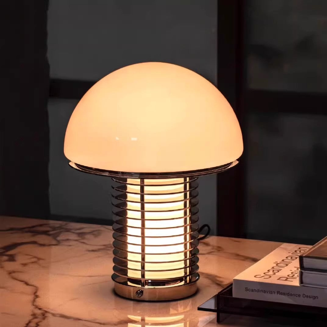 Stylish Modern Table Lamp with Decorative Metallic Base