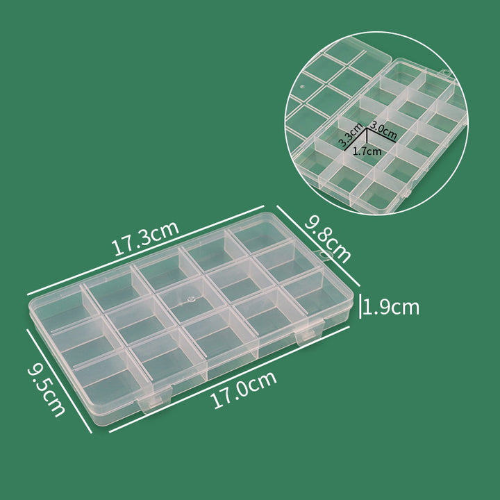 Multi-Compartment Organizer with Clear Lid Stornfield