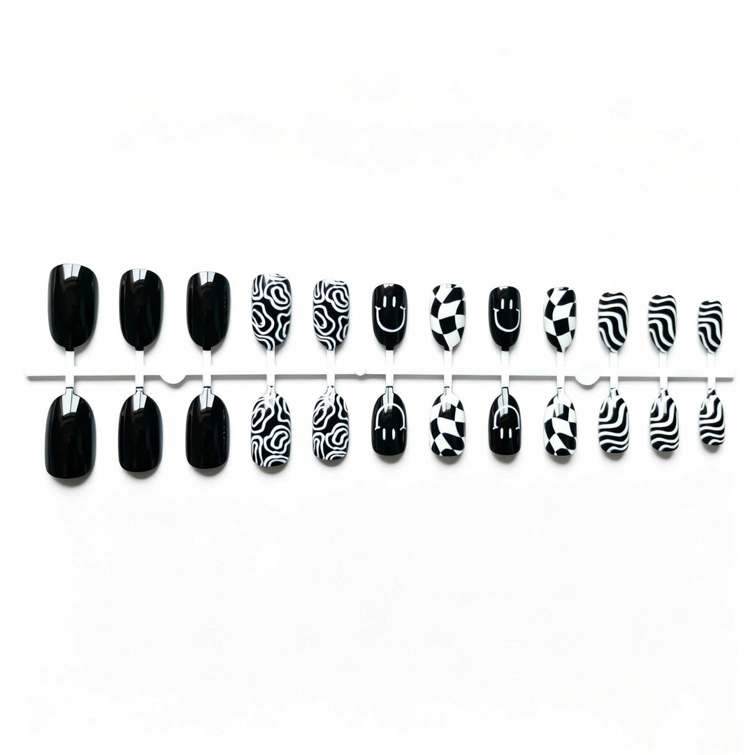 Creative Abstract Nail Art Set