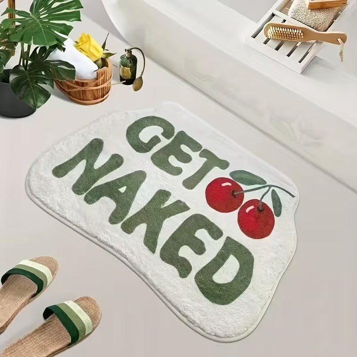 Comical Banana-Themed Bath Mat for Bathroom