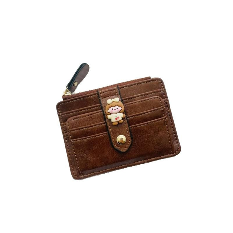 Charming Cartoon Character Card Holder