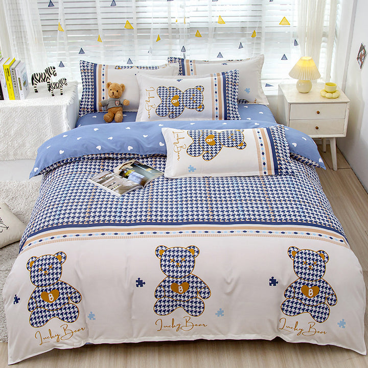 Cute Bear Themed Comforter Set