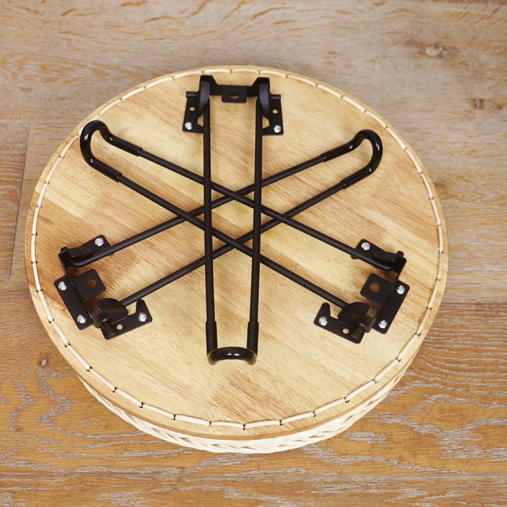 Woven Round Storage Table Stornfield