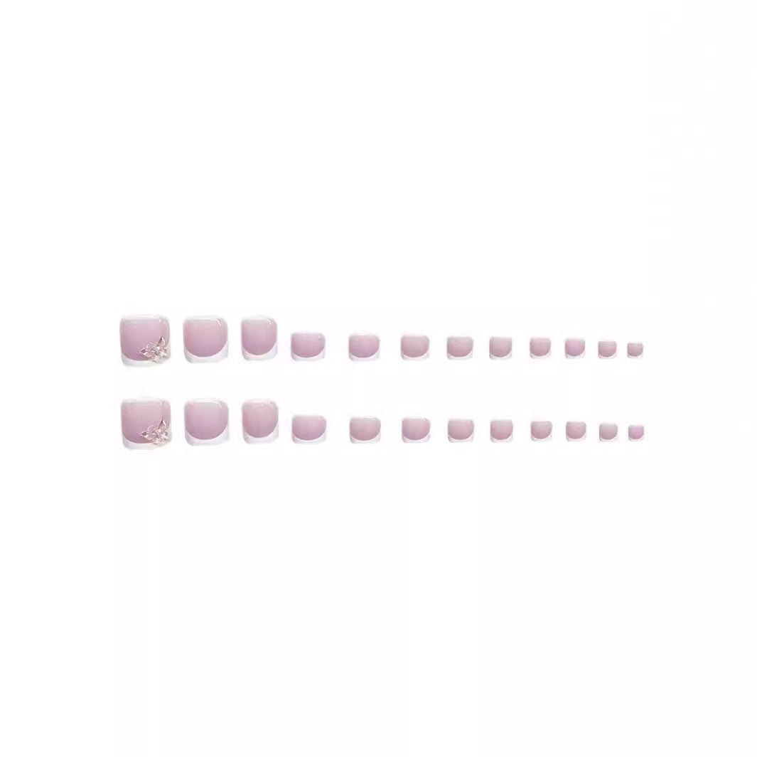 Elegant Decorative Press-On Nail Art Set Stornfield